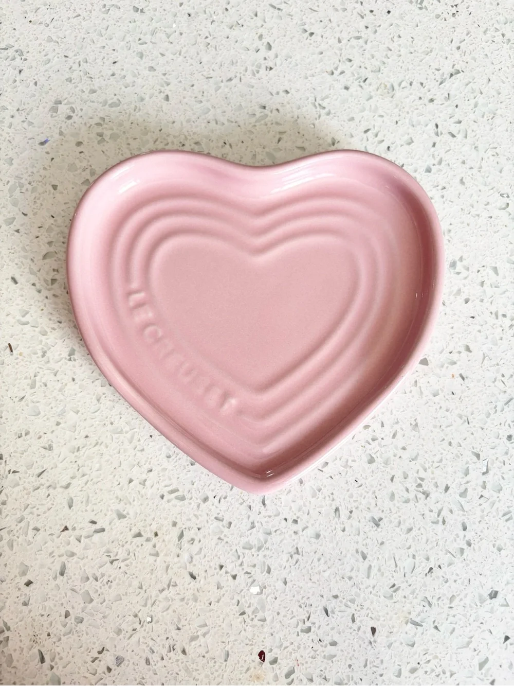 Le Creuset heart shaped